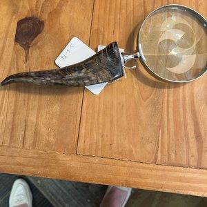 Horn magnifying glass